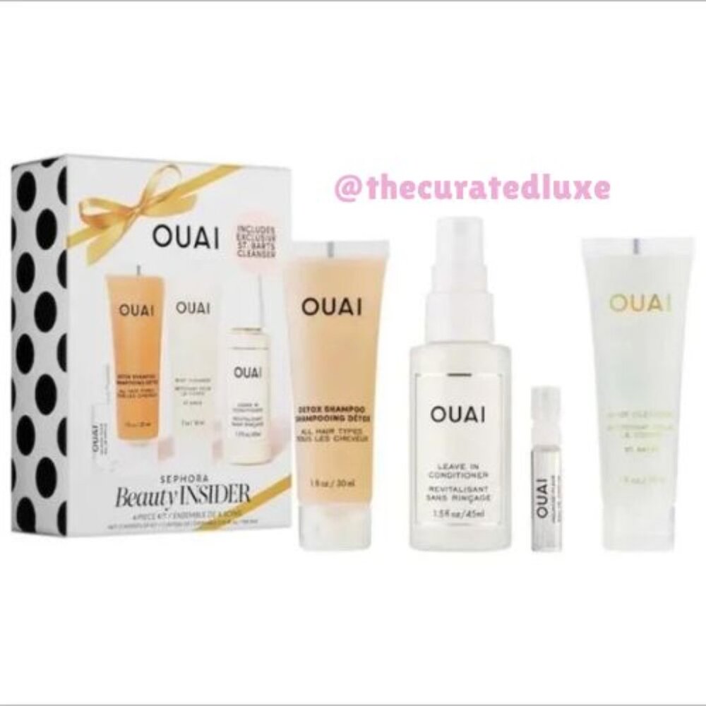 OUAI " The OUAI of Life " Birthday Gift Set NIB 🦋 🌸